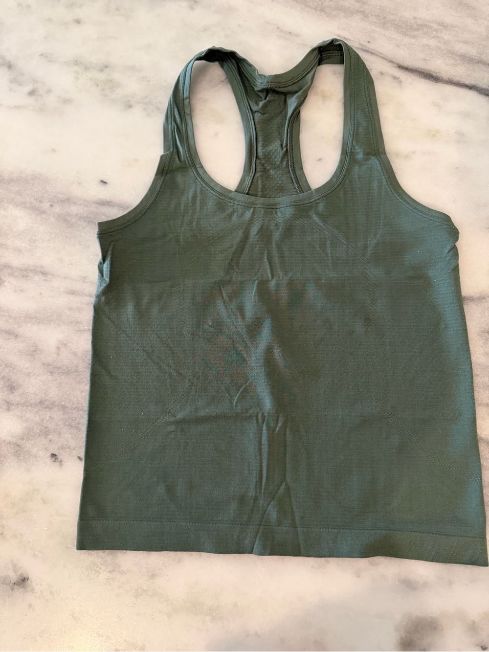 lululemon athletica Olive Green Racerback Tank